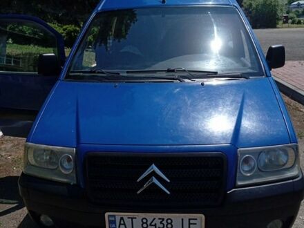 Синій Сітроен Jumpy, об'ємом двигуна 2 л та пробігом 490 тис. км за 4500 $, фото 1 на Automoto.ua