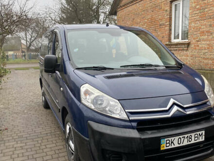 Синий Ситроен Jumpy, объемом двигателя 1.56 л и пробегом 200 тыс. км за 6200 $, фото 1 на Automoto.ua