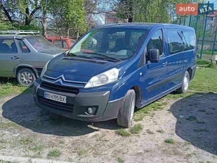 Синий Ситроен Jumpy, объемом двигателя 2 л и пробегом 263 тыс. км за 6800 $, фото 1 на Automoto.ua