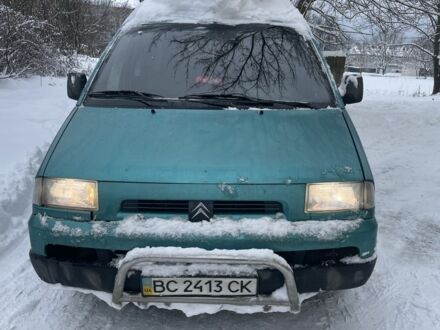 Зеленый Ситроен Jumpy, объемом двигателя 2 л и пробегом 272 тыс. км за 3750 $, фото 1 на Automoto.ua