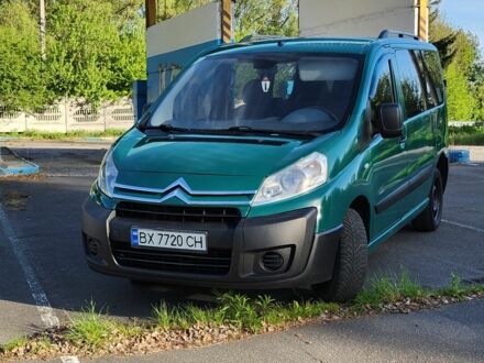 Ситроен Jumpy 2009 в Хмельницком на Automoto.ua Зеленый Ситроен Jumpy, объемом двигателя 1.6 л и пробегом 260 тыс. км за 5500 $, фото 1 на Automoto.ua