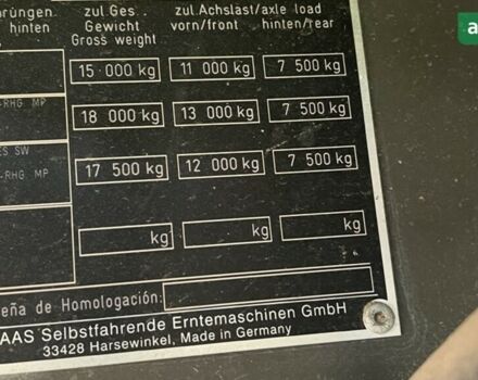 Клаас Тукано, объемом двигателя 0 л и пробегом 0 тыс. км за 95000 $, фото 6 на Automoto.ua