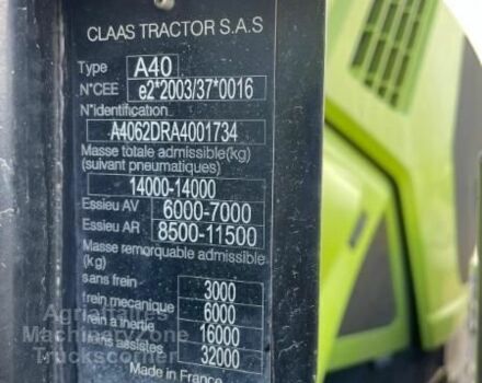 Зелений Клаас Axion 850, об'ємом двигуна 0 л та пробігом 0 тис. км за 70181 $, фото 6 на Automoto.ua