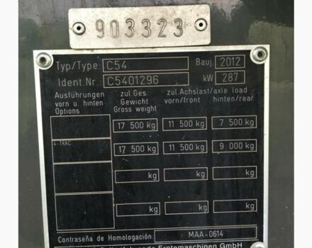 Клаас Другая, об'ємом двигуна 0 л та пробігом 0 тис. км за 205552 $, фото 6 на Automoto.ua