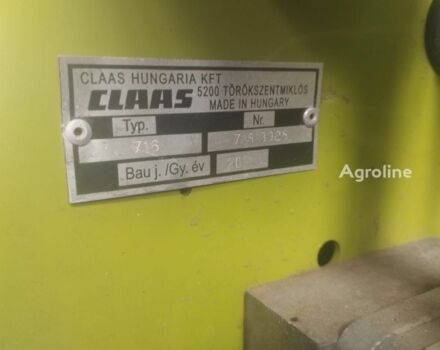 Клаас Другая, об'ємом двигуна 0 л та пробігом 0 тис. км за 24439 $, фото 7 на Automoto.ua