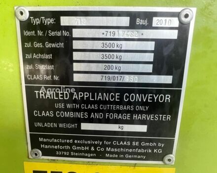 Клаас Lexion 550, объемом двигателя 0 л и пробегом 0 тыс. км за 147702 $, фото 26 на Automoto.ua