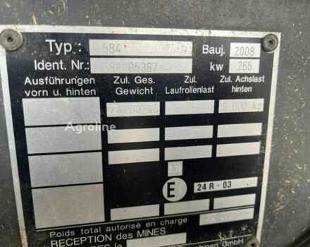 Клаас Lexion 560, об'ємом двигуна 0 л та пробігом 0 тис. км за 93664 $, фото 14 на Automoto.ua