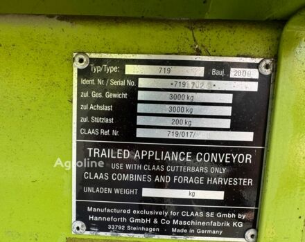 Клаас Lexion 560, объемом двигателя 0 л и пробегом 0 тыс. км за 146458 $, фото 28 на Automoto.ua