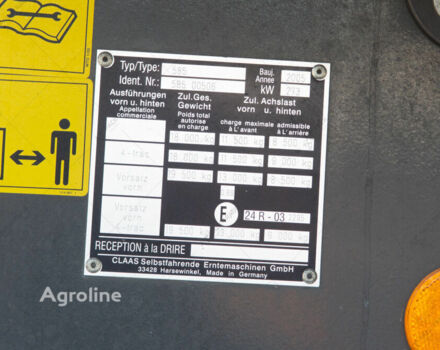 Клаас Lexion 570, об'ємом двигуна 0 л та пробігом 0 тис. км за 5603739 $, фото 24 на Automoto.ua