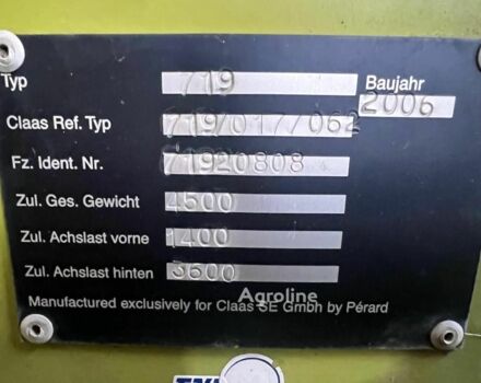 Клаас Lexion 580, об'ємом двигуна 0 л та пробігом 0 тис. км за 123860 $, фото 27 на Automoto.ua