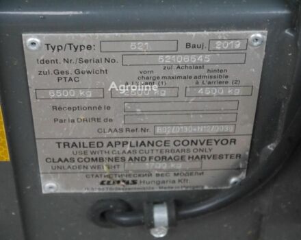 Клаас Lexion 670, об'ємом двигуна 0 л та пробігом 0 тис. км за 318072 $, фото 22 на Automoto.ua