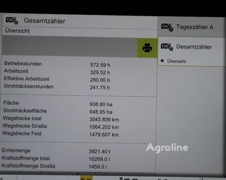 Клаас Lexion 6800, объемом двигателя 0 л и пробегом 0 тыс. км за 270934 $, фото 5 на Automoto.ua
