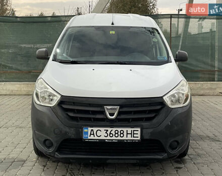 Белый Дачия Доккер, объемом двигателя 1.46 л и пробегом 210 тыс. км за 5950 $, фото 1 на Automoto.ua