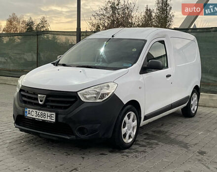 Белый Дачия Доккер, объемом двигателя 1.46 л и пробегом 210 тыс. км за 5950 $, фото 2 на Automoto.ua