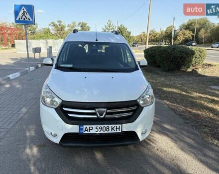 Дачия Доккер 2013 в Запорожье на Automoto.ua Белый Дачия Доккер, объемом двигателя 1.5 л и пробегом 205 тыс. км за 7200 $, фото 2 на Automoto.ua