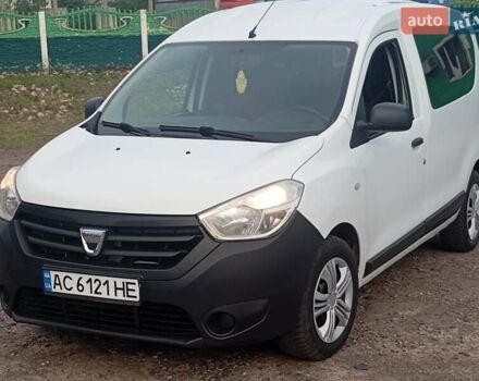 Белый Дачия Доккер, объемом двигателя 1.6 л и пробегом 280 тыс. км за 6200 $, фото 1 на Automoto.ua