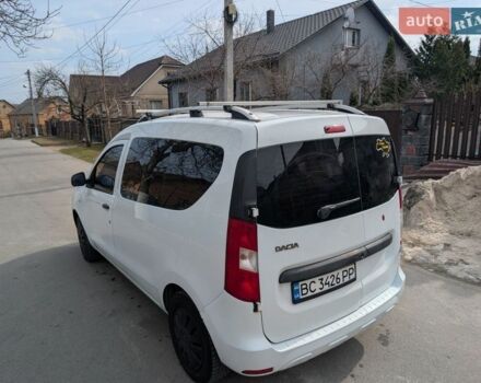 Белый Дачия Доккер, объемом двигателя 1.6 л и пробегом 220 тыс. км за 5950 $, фото 7 на Automoto.ua