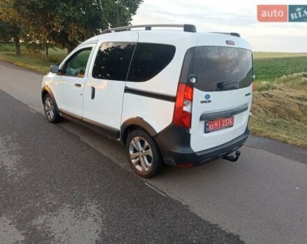 Белый Дачия Доккер, объемом двигателя 1.5 л и пробегом 240 тыс. км за 9300 $, фото 10 на Automoto.ua