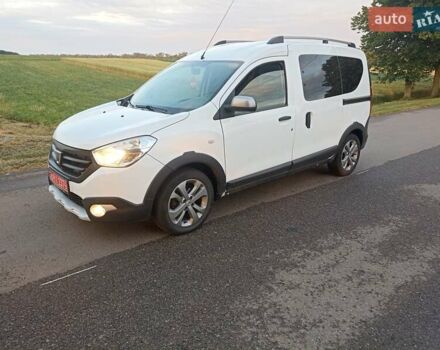 Белый Дачия Доккер, объемом двигателя 1.5 л и пробегом 240 тыс. км за 9300 $, фото 11 на Automoto.ua