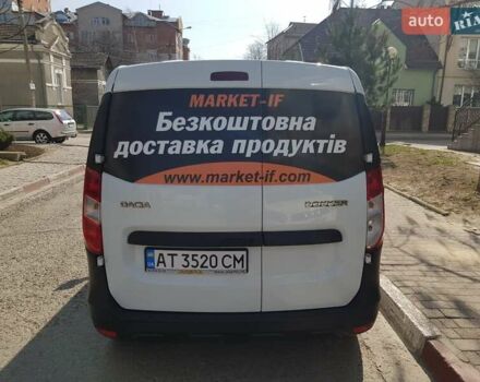 Белый Дачия Доккер, объемом двигателя 1.5 л и пробегом 200 тыс. км за 5995 $, фото 3 на Automoto.ua