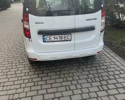 Белый Дачия Доккер, объемом двигателя 1.5 л и пробегом 192 тыс. км за 9100 $, фото 1 на Automoto.ua