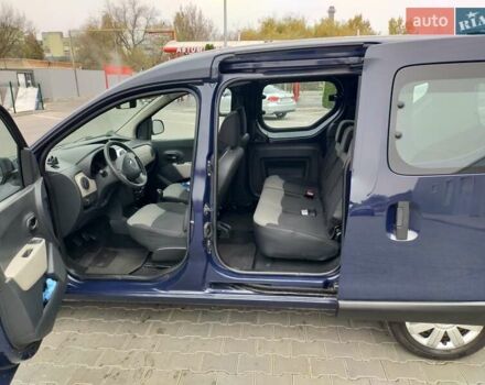 Синий Дачия Доккер, объемом двигателя 1.6 л и пробегом 170 тыс. км за 8590 $, фото 10 на Automoto.ua