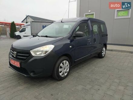 Синий Дачия Доккер, объемом двигателя 1.6 л и пробегом 170 тыс. км за 8590 $, фото 1 на Automoto.ua