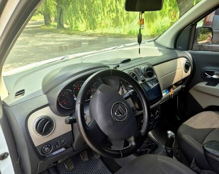 Белый Дачия Лоджи, объемом двигателя 1.2 л и пробегом 167 тыс. км за 7700 $, фото 7 на Automoto.ua