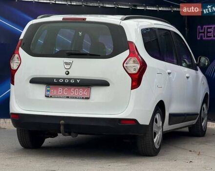 Білий Дачія Лоджі, об'ємом двигуна 1.5 л та пробігом 170 тис. км за 7199 $, фото 4 на Automoto.ua
