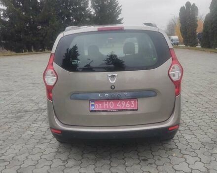 Бежевый Дачия Лоджи, объемом двигателя 1.5 л и пробегом 317 тыс. км за 7400 $, фото 17 на Automoto.ua