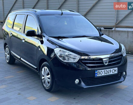 Чорний Дачія Лоджі, об'ємом двигуна 1.2 л та пробігом 174 тис. км за 5499 $, фото 4 на Automoto.ua