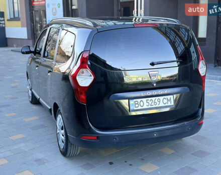 Чорний Дачія Лоджі, об'ємом двигуна 1.2 л та пробігом 174 тис. км за 5499 $, фото 8 на Automoto.ua