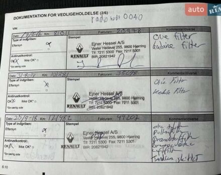 Чорний Дачія Лоджі, об'ємом двигуна 1.5 л та пробігом 230 тис. км за 8450 $, фото 60 на Automoto.ua