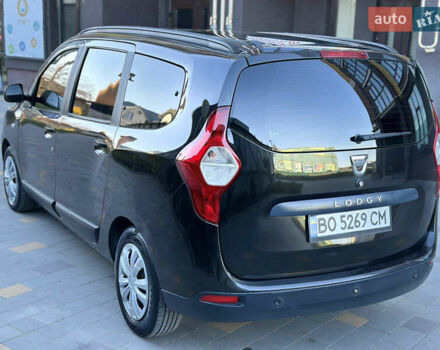 Чорний Дачія Лоджі, об'ємом двигуна 1.2 л та пробігом 174 тис. км за 5499 $, фото 7 на Automoto.ua