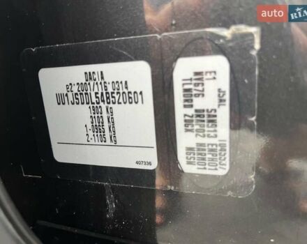 Чорний Дачія Лоджі, об'ємом двигуна 1.5 л та пробігом 230 тис. км за 8450 $, фото 40 на Automoto.ua