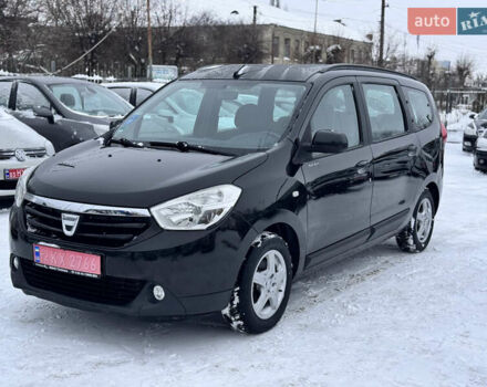 Черный Дачия Лоджи, объемом двигателя 1.5 л и пробегом 228 тыс. км за 7500 $, фото 1 на Automoto.ua