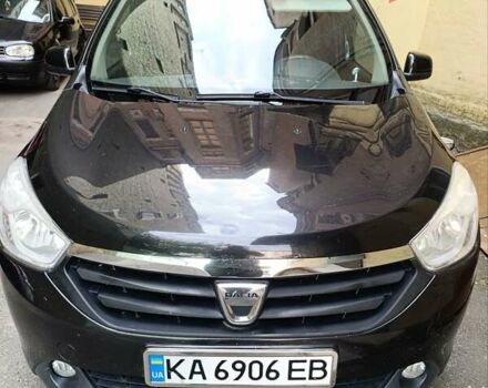 Черный Дачия Лоджи, объемом двигателя 1.2 л и пробегом 151 тыс. км за 7100 $, фото 1 на Automoto.ua