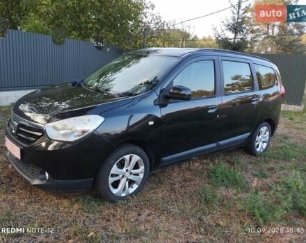 Чорний Дачія Лоджі, об'ємом двигуна 1.2 л та пробігом 165 тис. км за 5400 $, фото 1 на Automoto.ua
