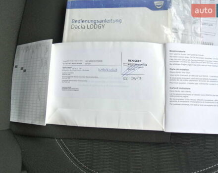 Серый Дачия Лоджи, объемом двигателя 1.5 л и пробегом 238 тыс. км за 8800 $, фото 59 на Automoto.ua