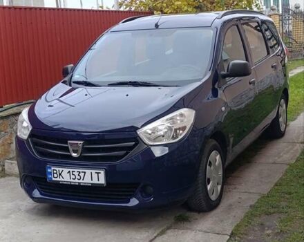 Дачия Лоджи 2012 в Сарнах на Automoto.ua Синий Дачия Лоджи, объемом двигателя 1.6 л и пробегом 92 тыс. км за 6300 $, фото 6 на Automoto.ua