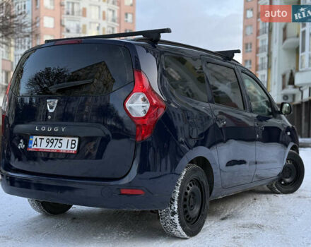 Синій Дачія Лоджі, об'ємом двигуна 1.6 л та пробігом 160 тис. км за 5700 $, фото 9 на Automoto.ua