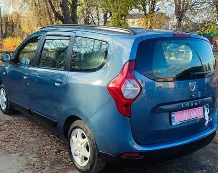 Синий Дачия Лоджи, объемом двигателя 1.6 л и пробегом 237 тыс. км за 6100 $, фото 25 на Automoto.ua
