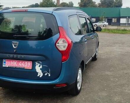 Дачия Лоджи 2013 в Луцке на Automoto.ua Синий Дачия Лоджи, объемом двигателя 1.6 л и пробегом 237 тыс. км за 6300 $, фото 15 на Automoto.ua