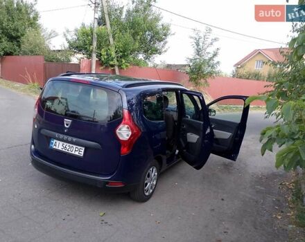 Синій Дачія Лоджі, об'ємом двигуна 1.2 л та пробігом 149 тис. км за 6666 $, фото 20 на Automoto.ua