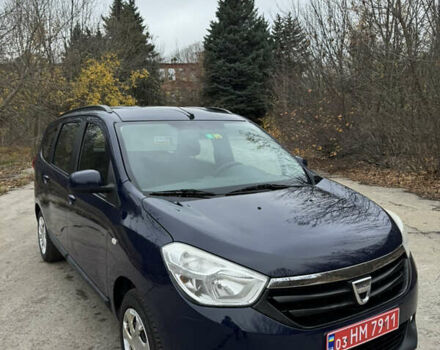 Синий Дачия Лоджи, объемом двигателя 1.2 л и пробегом 148 тыс. км за 5500 $, фото 9 на Automoto.ua