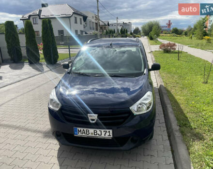Синій Дачія Лоджі, об'ємом двигуна 1.2 л та пробігом 165 тис. км за 5599 $, фото 3 на Automoto.ua