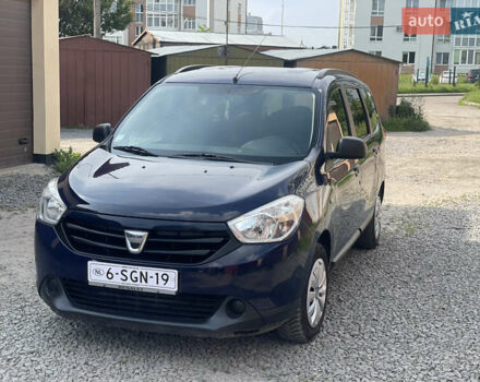 Синій Дачія Лоджі, об'ємом двигуна 1.2 л та пробігом 157 тис. км за 5799 $, фото 5 на Automoto.ua