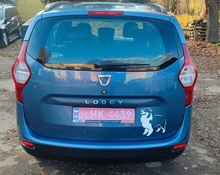 Синий Дачия Лоджи, объемом двигателя 1.6 л и пробегом 237 тыс. км за 6100 $, фото 24 на Automoto.ua