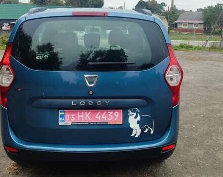 Дачия Лоджи 2013 в Луцке на Automoto.ua Синий Дачия Лоджи, объемом двигателя 1.6 л и пробегом 237 тыс. км за 6100 $, фото 13 на Automoto.ua