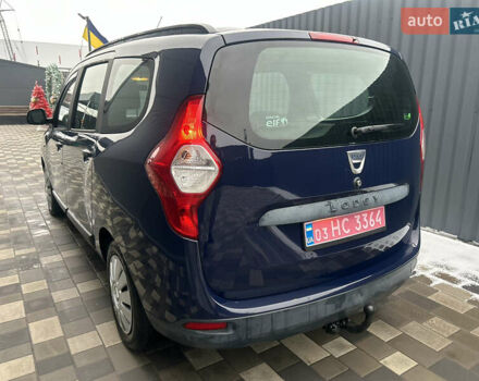 Синий Дачия Лоджи, объемом двигателя 1.5 л и пробегом 171 тыс. км за 7900 $, фото 45 на Automoto.ua